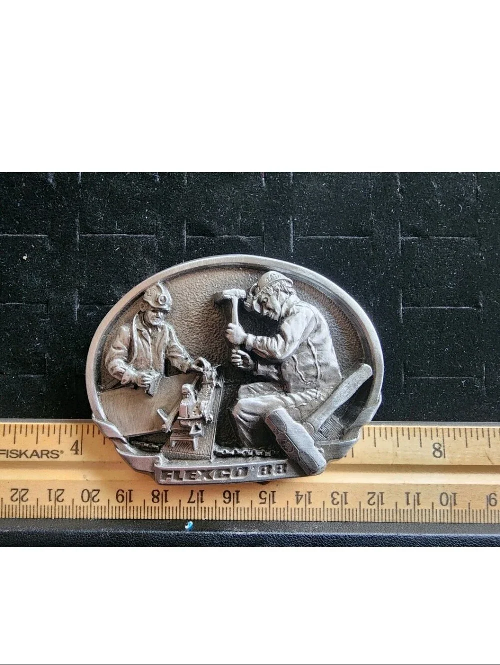 Vintage Belt Buckle Flexco 88 Coal Mining Equipment New Never Worn